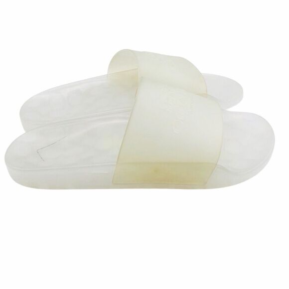 NWT Coach Men’s Clear Slide Chalk Sandals Size 9D main image 4